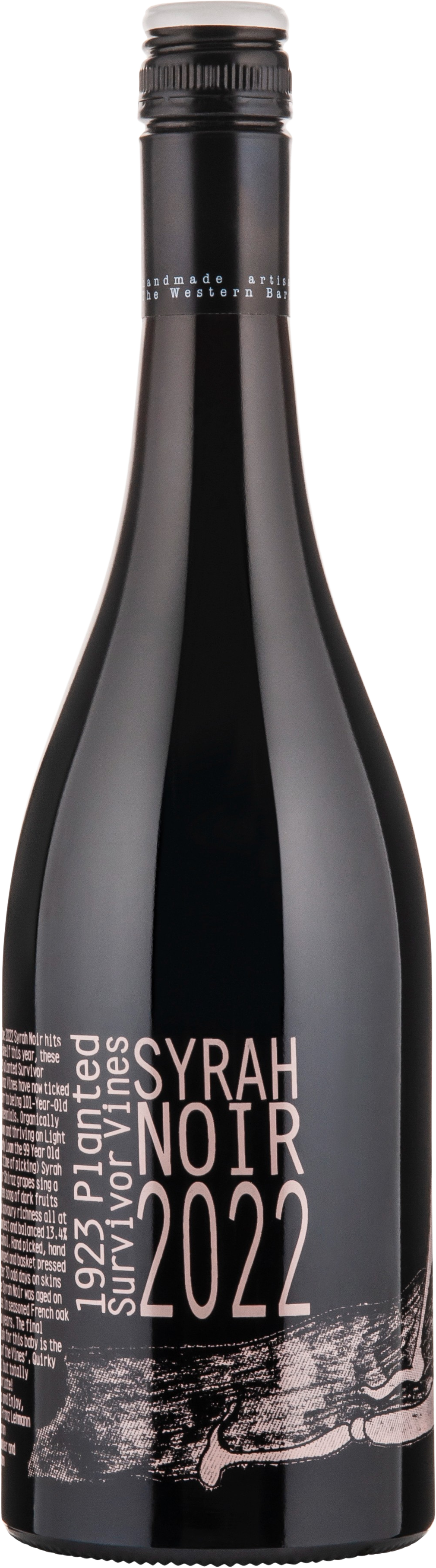 David Franz 1923 Planted Survivor Vines Syrah Noir 2022 bottle